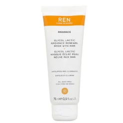 REN Clean Skincare Radiance Glycol Lactic Radiance Renewal Mask 75ml