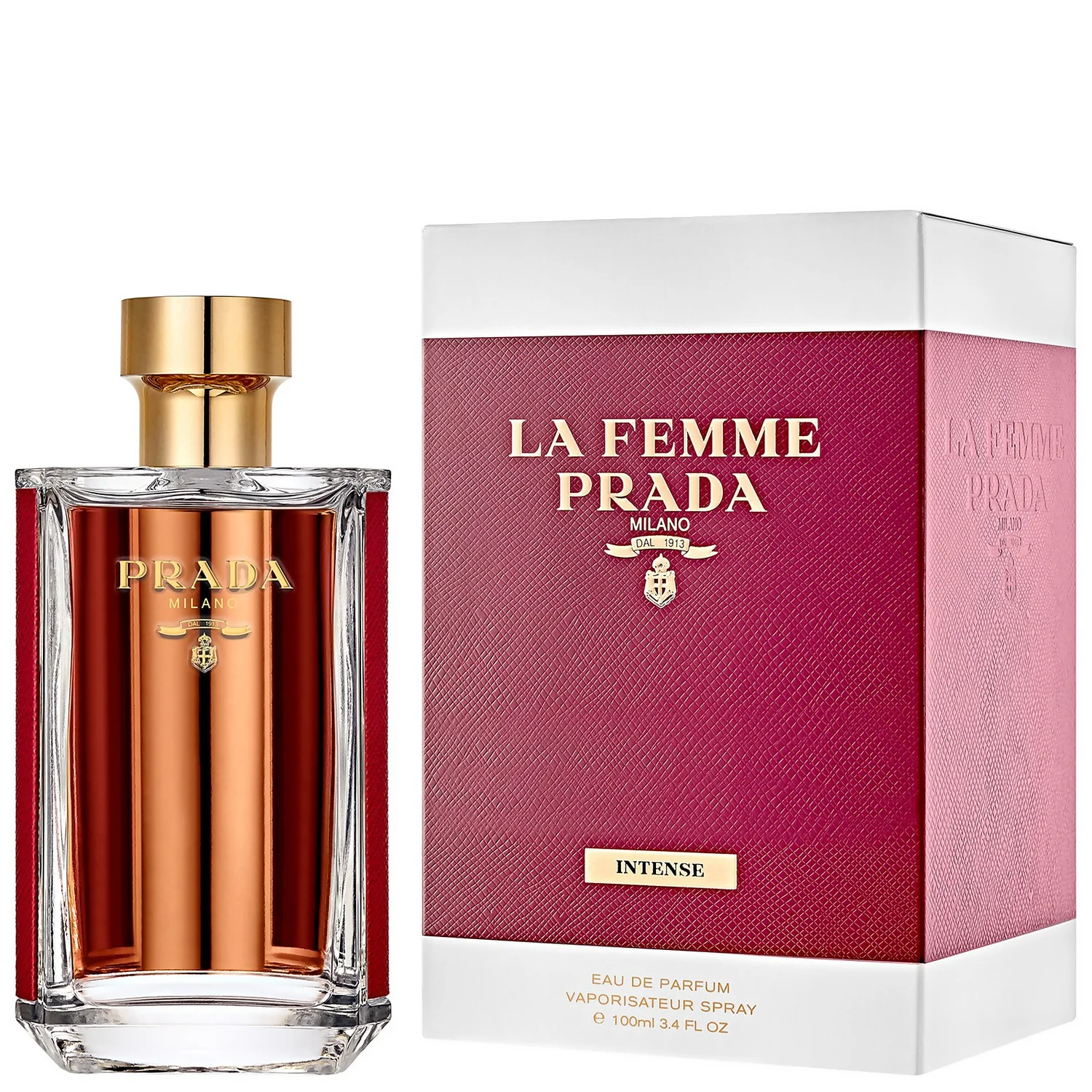Prada La Femme Intense Eau De Parfum Spray 100ml 5 Prada La Femme Intense Eau De Parfum Spray 100ml - Image 3