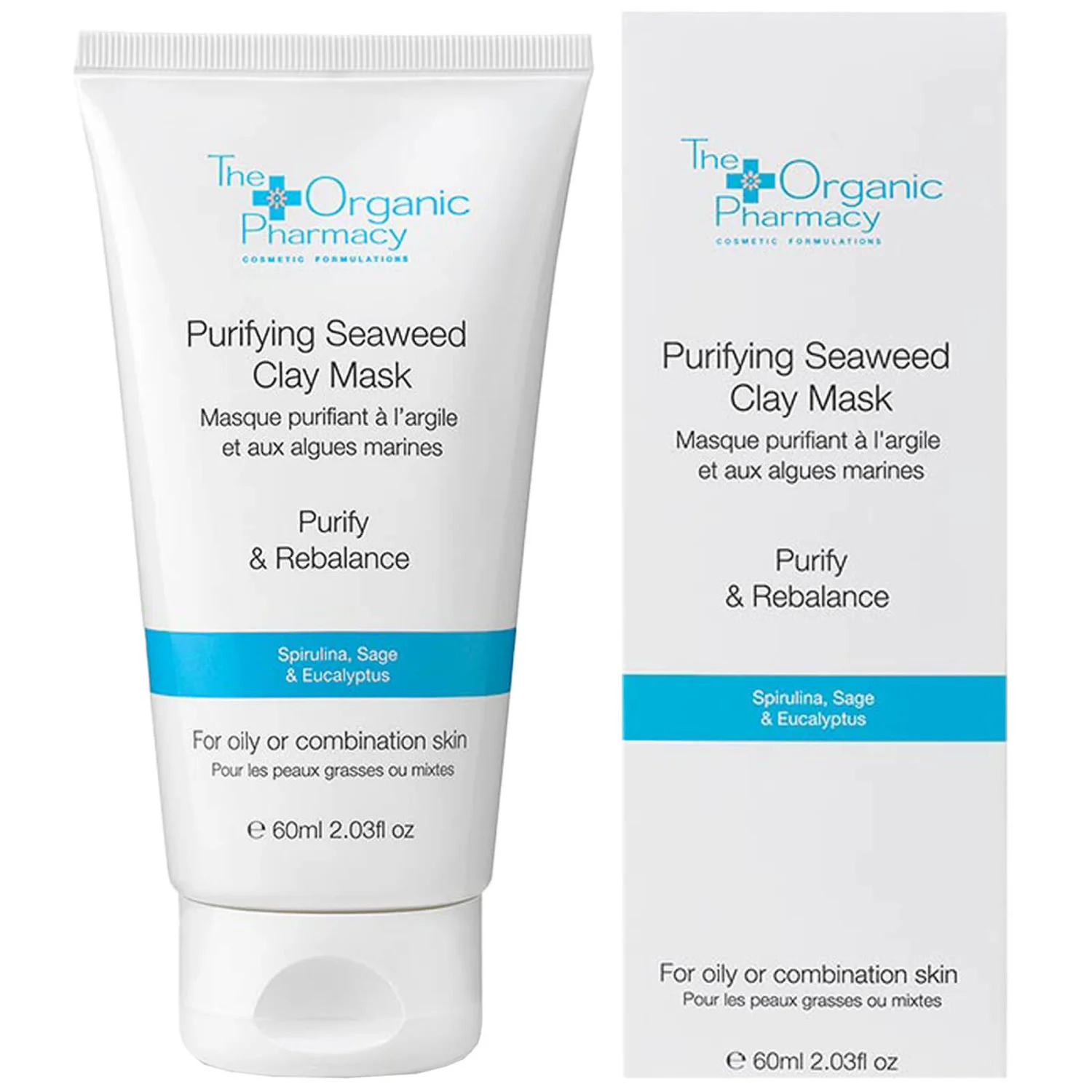 The Organic Pharmacy Purifying Seaweed Clay Mask 60ml 4 The Organic Pharmacy Purifying Seaweed Clay Mask 60ml - Image 2