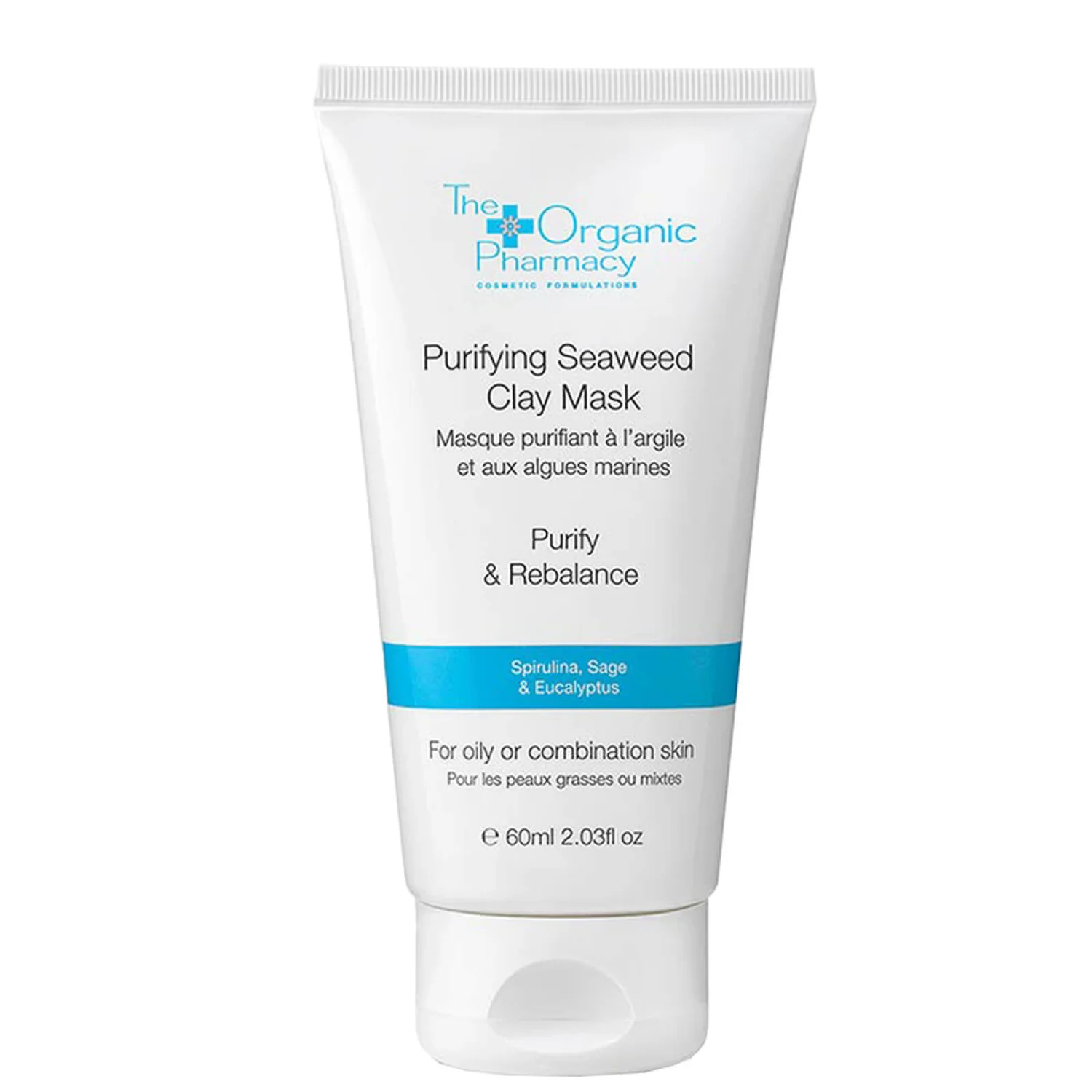 The Organic Pharmacy Purifying Seaweed Clay Mask 60ml 3 The Organic Pharmacy Purifying Seaweed Clay Mask 60ml