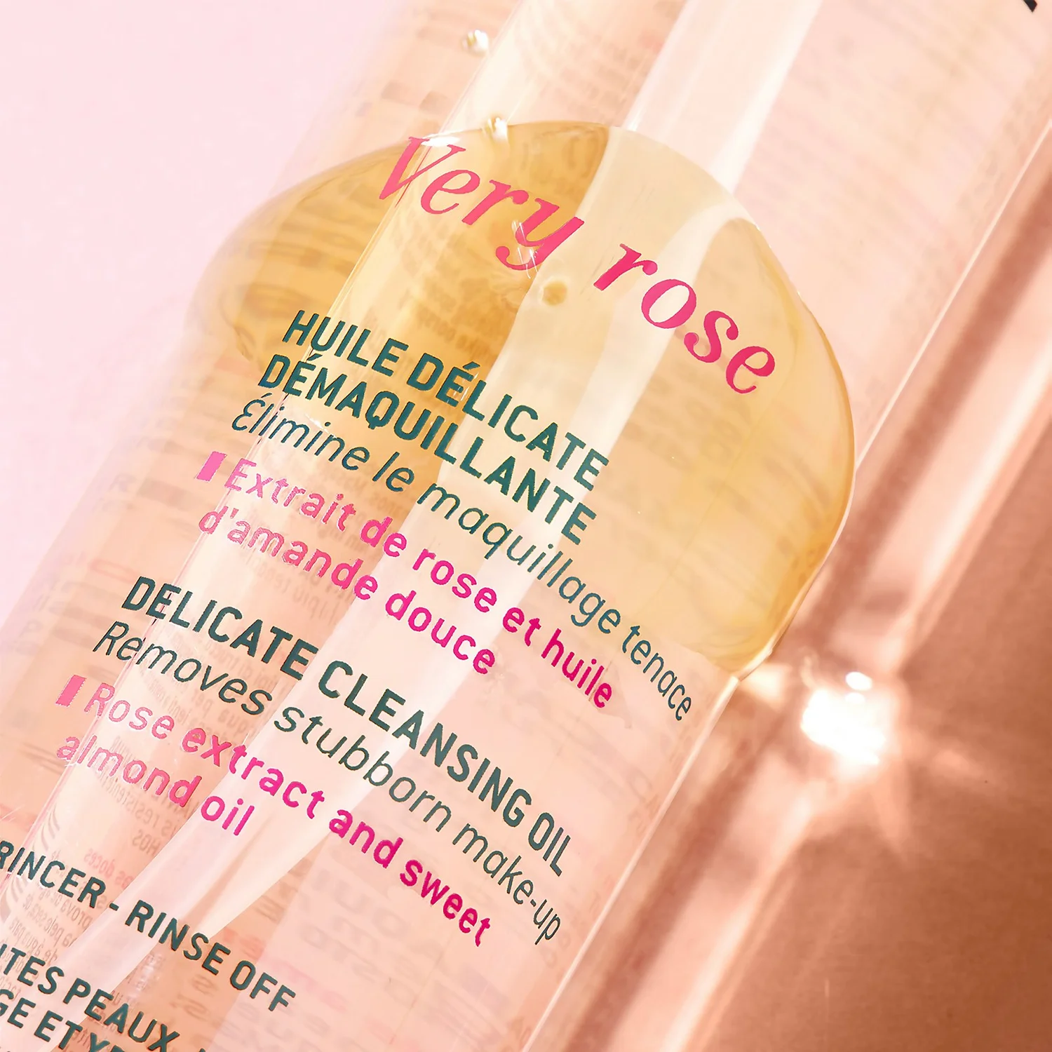 NUXE Very Rose Delicate Cleansing Oil 150ml 5 NUXE Very Rose Delicate Cleansing Oil 150ml - Image 3