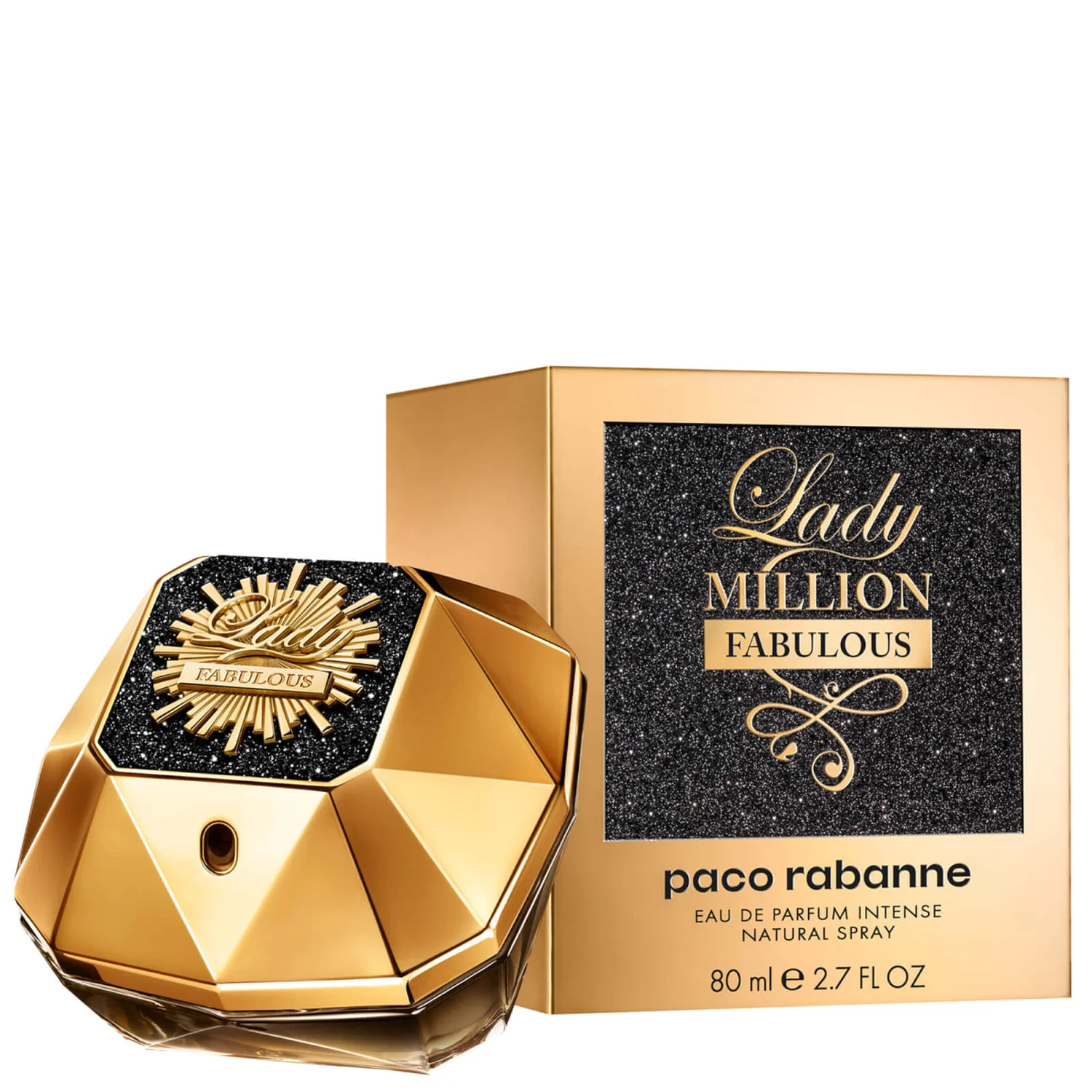 Paco Rabanne Lady Million Fabulous Eau De Parfum Intense Spray 80ml 4 Paco Rabanne Lady Million Fabulous Eau De Parfum Intense Spray 80ml - Image 2