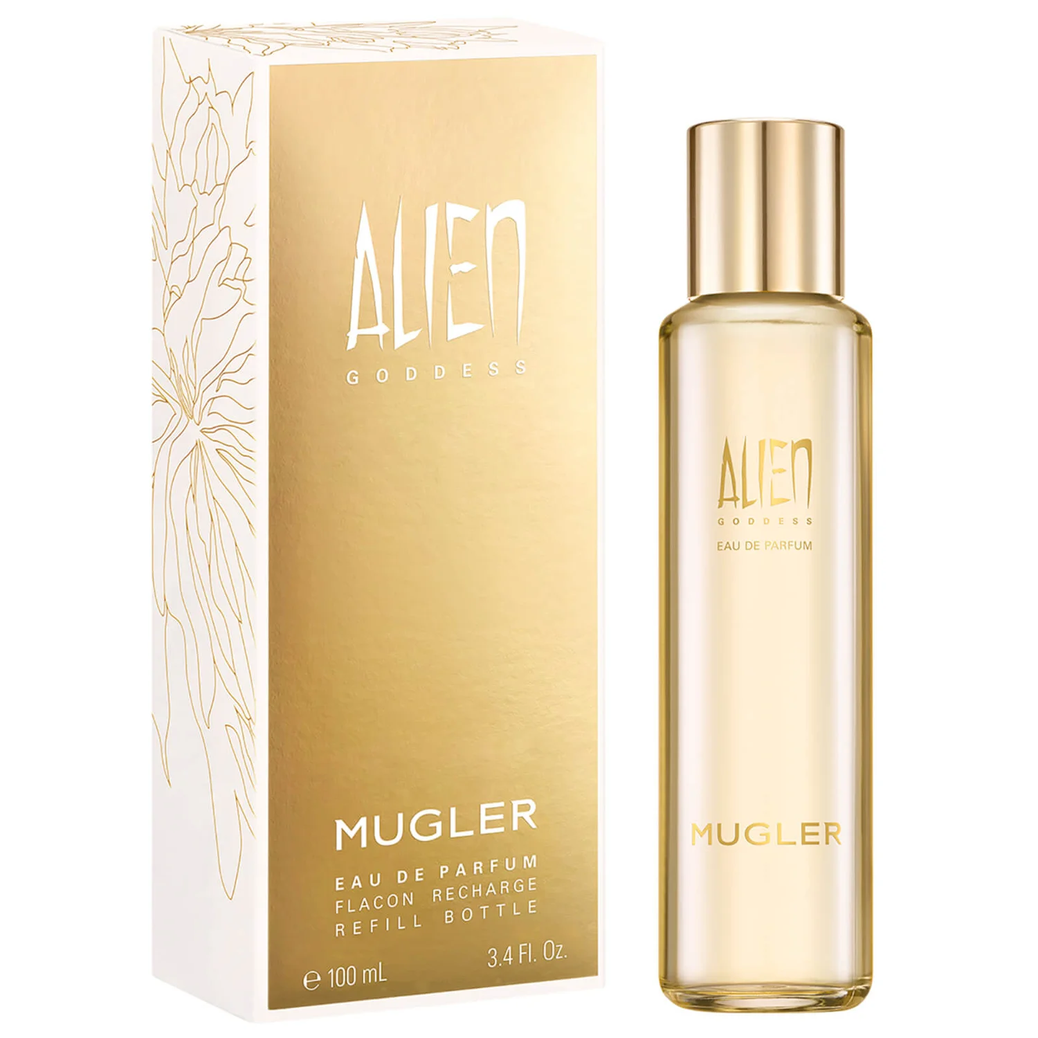 MUGLER Alien Goddess Eau De Parfum Refill Bottle 100ml 5 MUGLER Alien Goddess Eau De Parfum Refill Bottle 100ml - Image 3