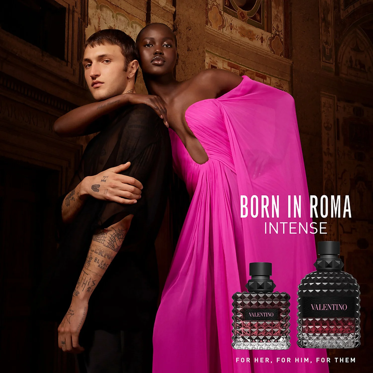Valentino Born In Roma Donna Intense Eau De Parfum Intense Spray 50ml 5 Valentino Born In Roma Donna Intense Eau De Parfum Intense Spray 50ml - Image 3